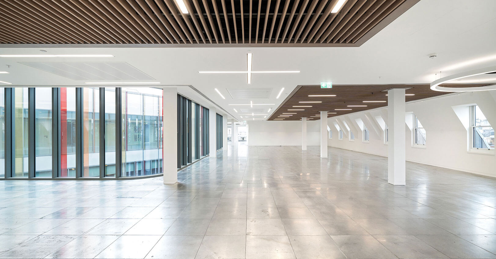 Level five Cat A office space with exposed finishes at 6 Agar Street (image 1 of 3)